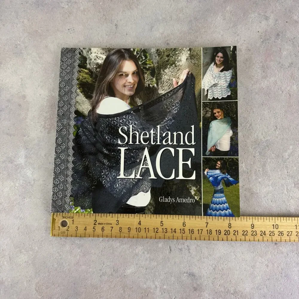 Shetland Lace Paperback Book Gladys Amedro Published by The Shetland Times UK